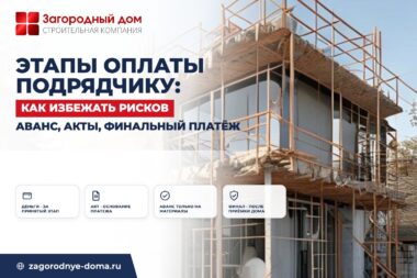 Этапы оплаты подрядчику по строительству дома: как избежать рисков