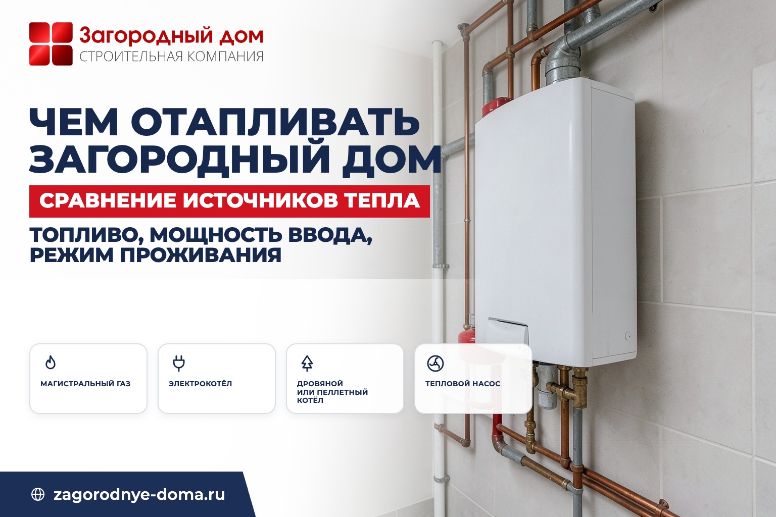 Чем отапливать загородный дом: сравнение систем отопления