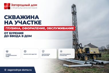 Скважина на участке: глубина, оформление и обслуживание