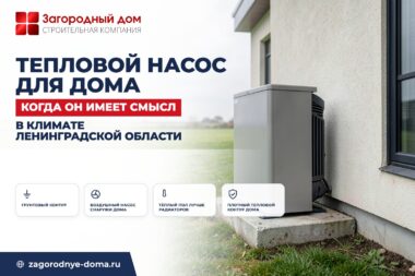 Тепловой насос для дома в Ленинградской области: когда имеет смысл
